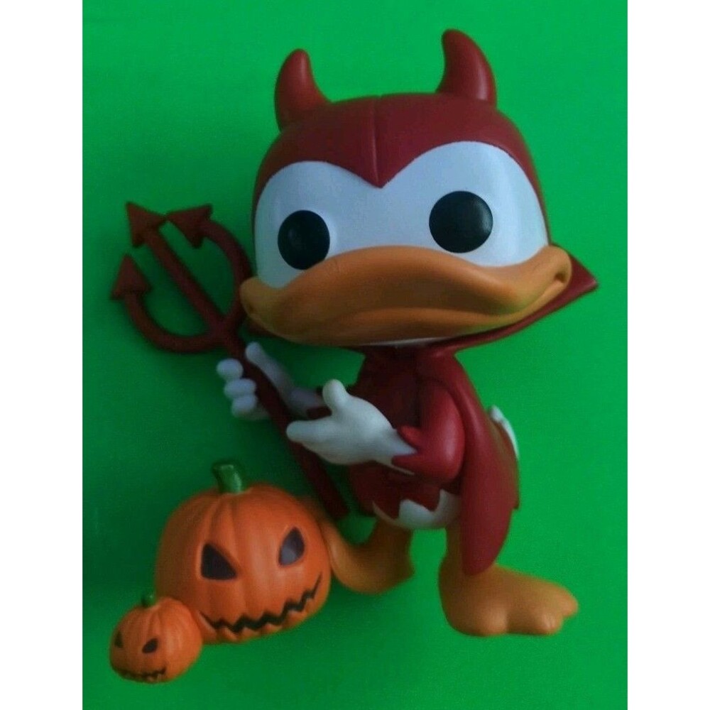 Funko Pop! Vinyl: Disney - Devil Donald with Pumpkin - #1446 Loose